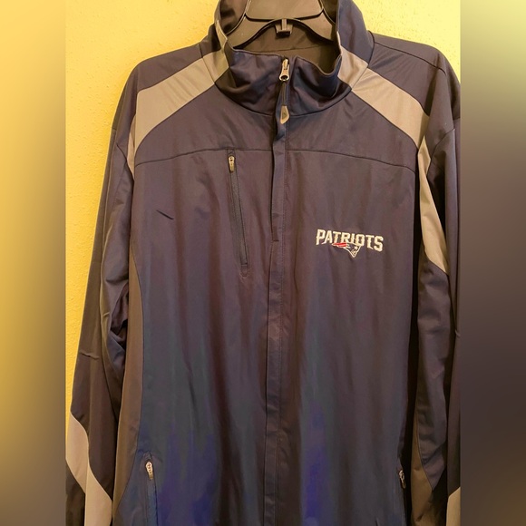 Antigua New England Patriots Jacket - Men’s Size 2XL - Microfiber - Navy Blue - Picture 8 of 8